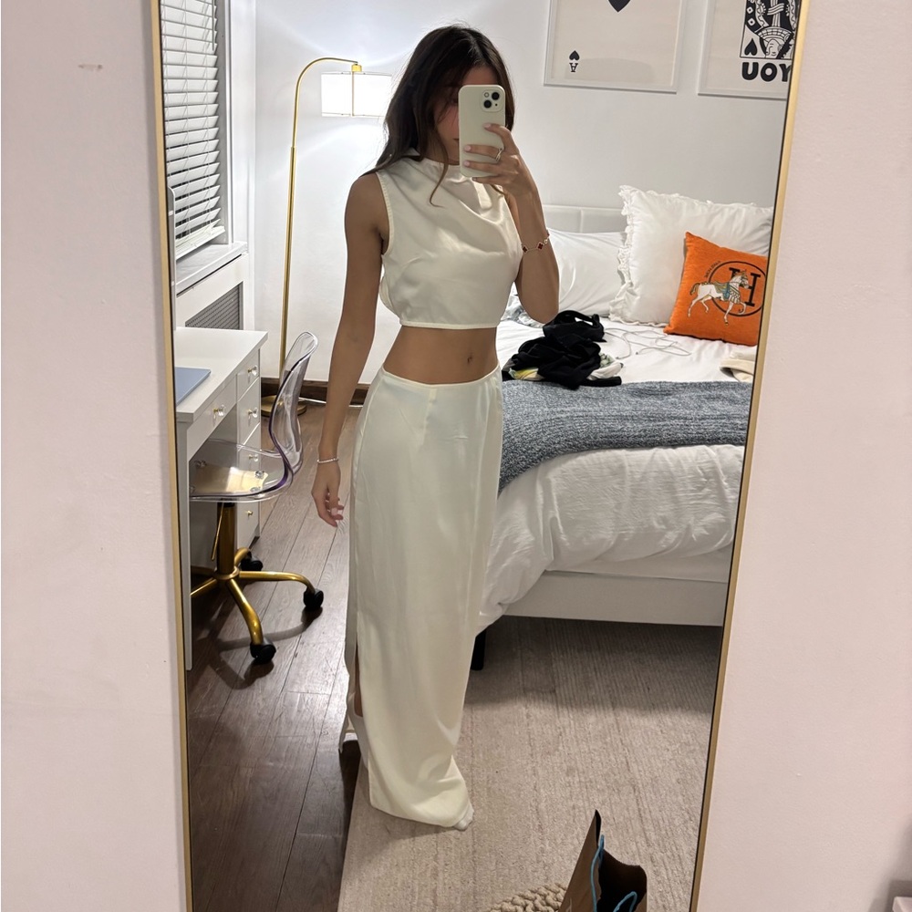 Elegant White Women's Jumpsuit